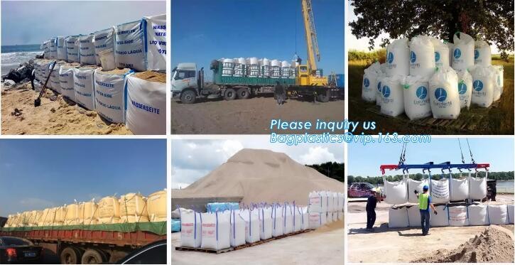 polypropylene woven plastic jumbo bag pp big bag for sand, building material, 500kg-1000kg PP Woven Jumbo Bag Big Bag wi