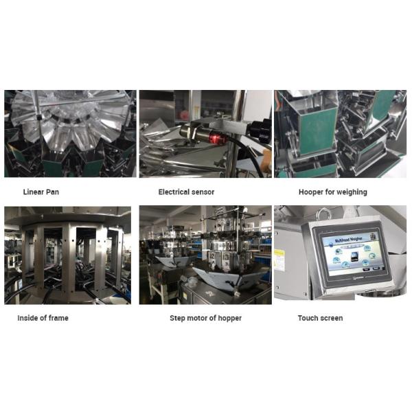 Multi Language Peanut Multihead Weigher Packing Machine
