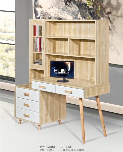 Quality Home Furniture Modern Computer Desk With Drawers Easy Maintenance for sale