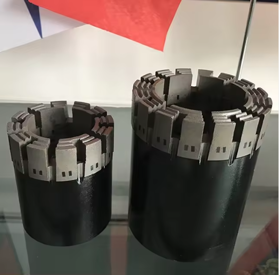 Turbo Type Bq Nq Hq Pq Impregnated Diamond Core Drill Bits For Hard Rock Mining