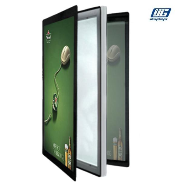 Aluminum Frame Indoor Magnetic Light Box 20mm Thickness Environment Friendly