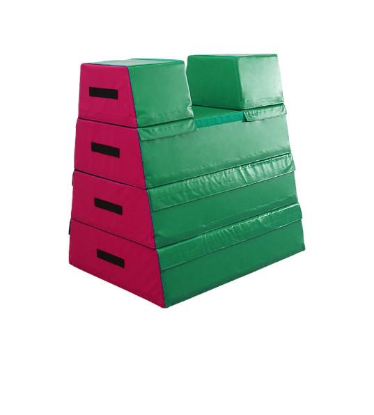 Quality Gymnastics Shape  Mat  Soft Children   Height Adjustment Stackable Jumping Plyo Box for sale