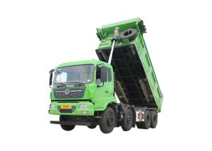11-20T Dongfeng Dump Truck 8x4 12 Wheels 336 371HP 40T 50T for Heavy Duty Truck Used Dump Truck Green