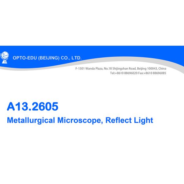 Optical Binocular Reflected Light Microscope Digital Metallurgical Microscope Abbe N.A.1.25
