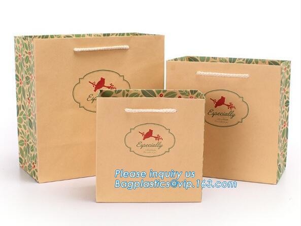 Fashion Custom Printing Luxury Gift Shopping Carrier Paper Bag With Your Own Logo Print,strong twisted handle black leat