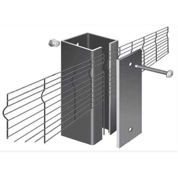 Rectangle Hole 358 Security Welded Mesh / 358 Anti Climb Fence
