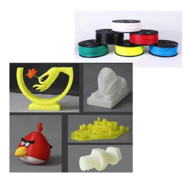 Easthreed Multi Color 1Kg Per Roll Pla 3D Printer Filament Flexible Tpu Material