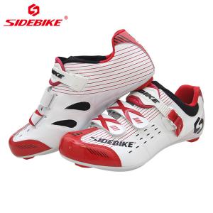 Road Nylon Racing Bicycle Shoes , Detachable Buckle Sport Shoes