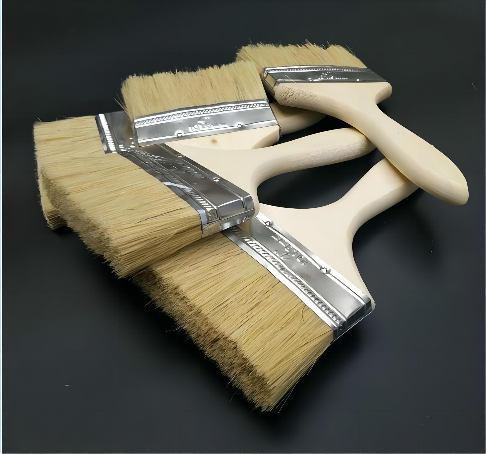 OEM Distributor Customized Support Wooden Handle Painting Brushes for Wall Painting