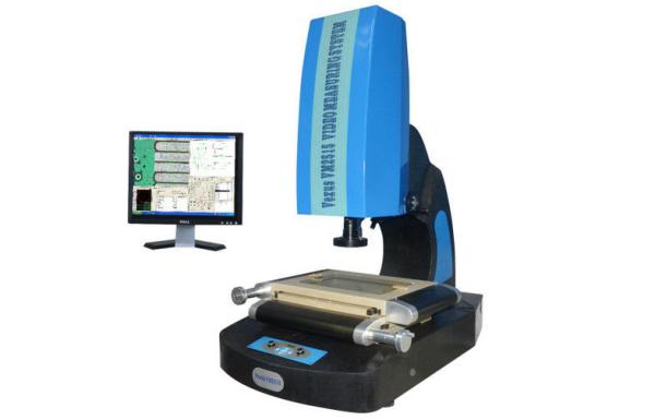 Quality Detented Zoom Lens Manual Vision Measuring Machine With Laser Positioning System for sale