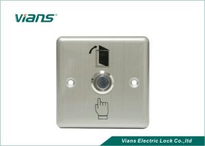 China High Strength Push Button To Exit Door Release For Security Door Access wholesale