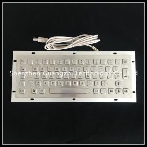 China Stainless Steel Keyboard With Usb Connection Weather Proof With Fn Function Keys wholesale