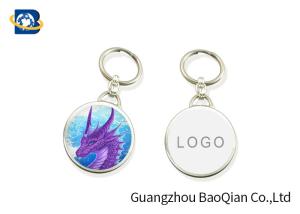 Deep 3D Effect Lenticular Keychain Custom Innovative Dragon Animal Pattern