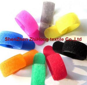 China Ultrasonic Voltage Nylon Hook And Loop Cable Ties Tape Fastener Binding Strap wholesale