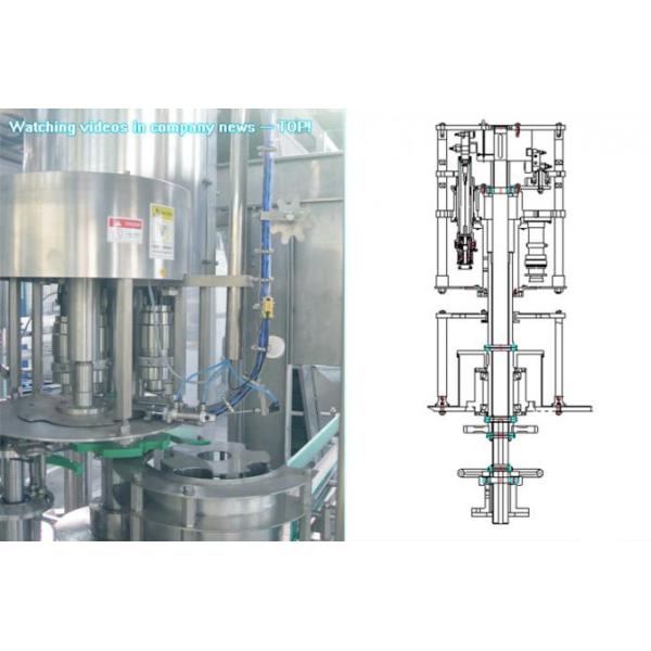 Energy Saving Rotary Water Bottle Filling Machine / Water Bottling Machine