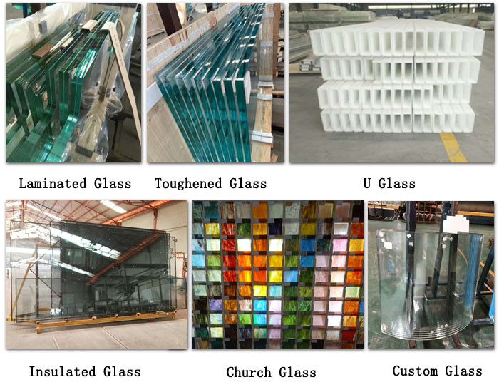 Float Glass Sheet 4mm 5mm Transparent Tempered Float Glass Deep Processing