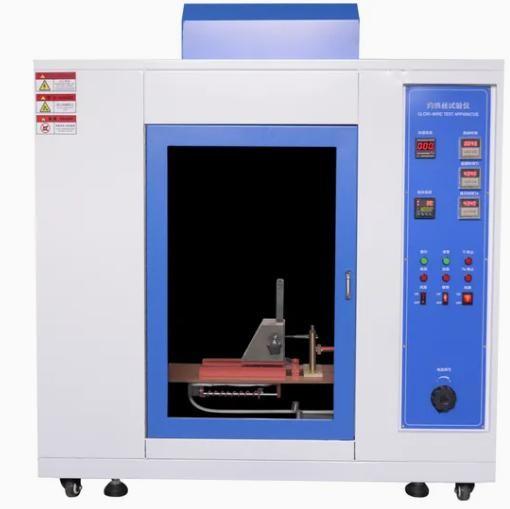 Quality Keystroke Rubber Test Chamber Glow Wire Combusting Vertical Flammability Tester for sale