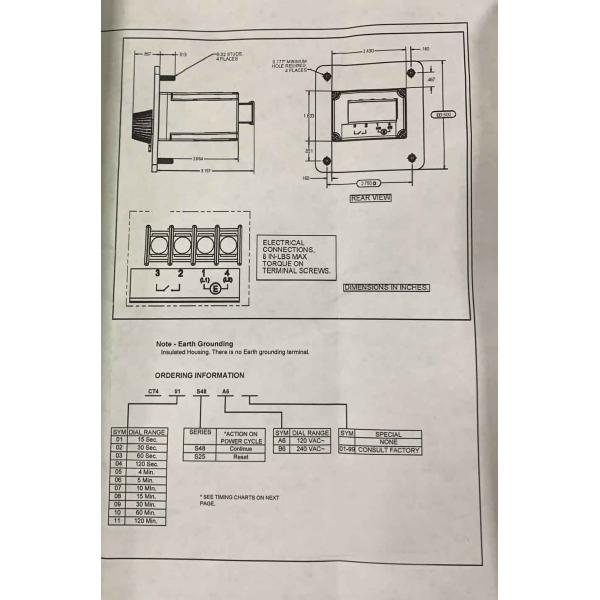 CYCL - TIME Eagle Timer , Percentage Cycle Timer 120VAC 240VAC Voltage