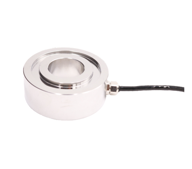 Ring Type Compression Load Cell Compression Force Sensor Micro Load Cell Miniature Load Cell 100Kn