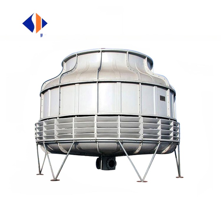 100 Ton FRP Round Counter-flow Water Cooling Tower Noise dB A 46 Cooling Type Counter Flow