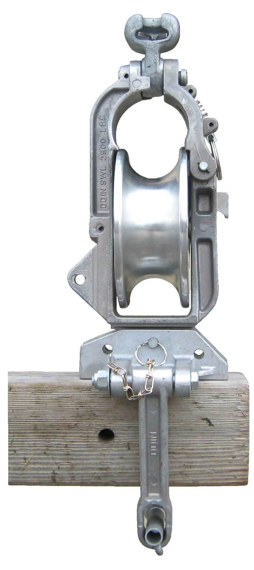 10kn Rated Loading Universal Rope Block Pulley