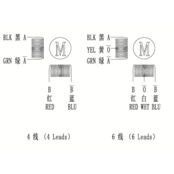 Nema17 2Phase 1.8° 42HS Series Hybrid Stepper Motor 3D Printer Motor For Engraving Milling Machine