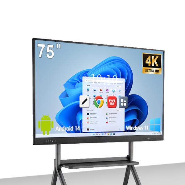 Quality A55x8 Architecture Infrared 50 Point Touch Screen Smart Board Whiteboard for sale