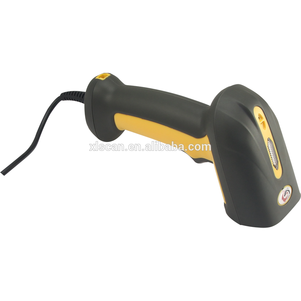 Strong Decoding Laser High Level Logistic Barcode Scanner Reader Black