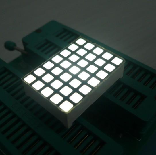 Quality White 5x7 Dot Matrix LED Display High Efficiency Programmable LED Display for sale