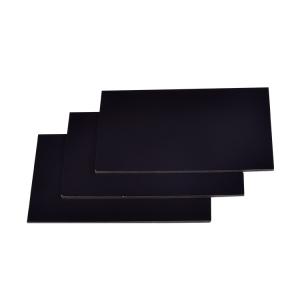 Durable Black Signage Aluminum Composite Panel Waterproof Nontoxic