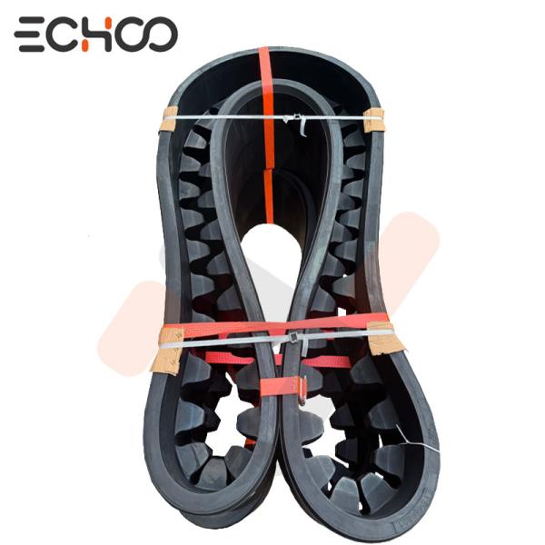 Quality Rubber Track  For CAT AP1055F Asphalt Paver Chassis Component for sale