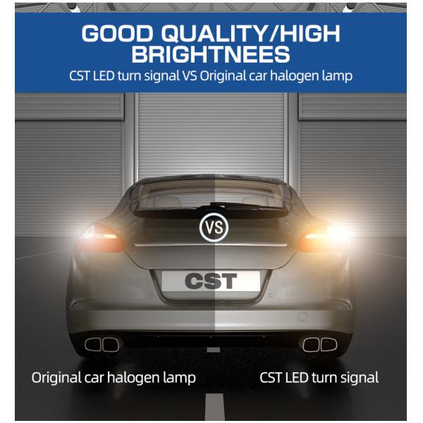 High Brightness Bulb Led Canbus P21w Ba15s 1156 1157 7440 7443 T15 W5W T10 T20 Car Turn Signals Lights