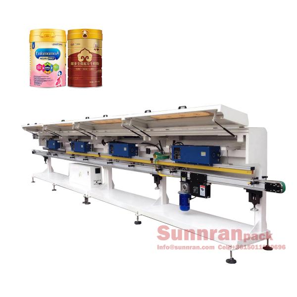 Quality Food can body welding seam lacquer & powder curing system for sale