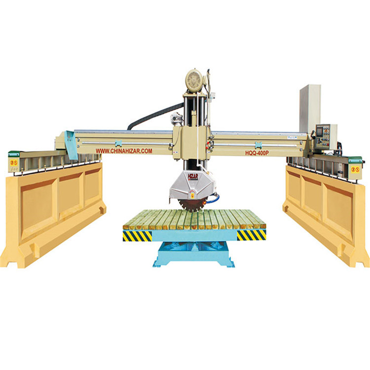China Stone Fabrication Accurate Marble Cutting Machine 45CM Blade 5900KG 15kw wholesale