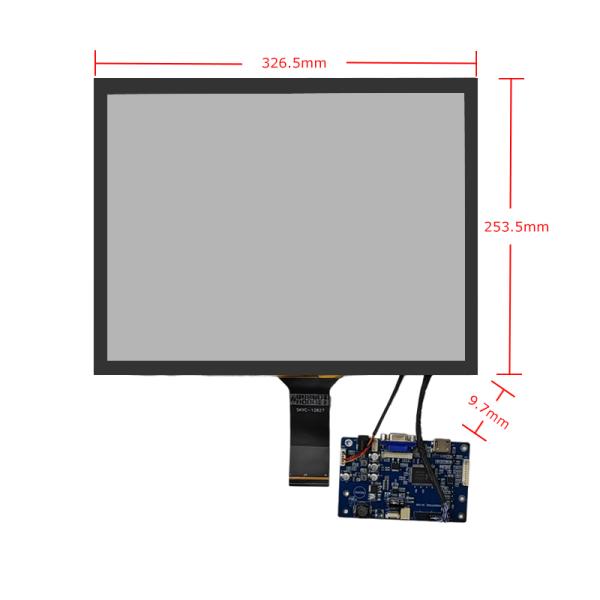 TFT LCD Display 15 Inch IPS Panel 1024x768 Optional With HDMI Board