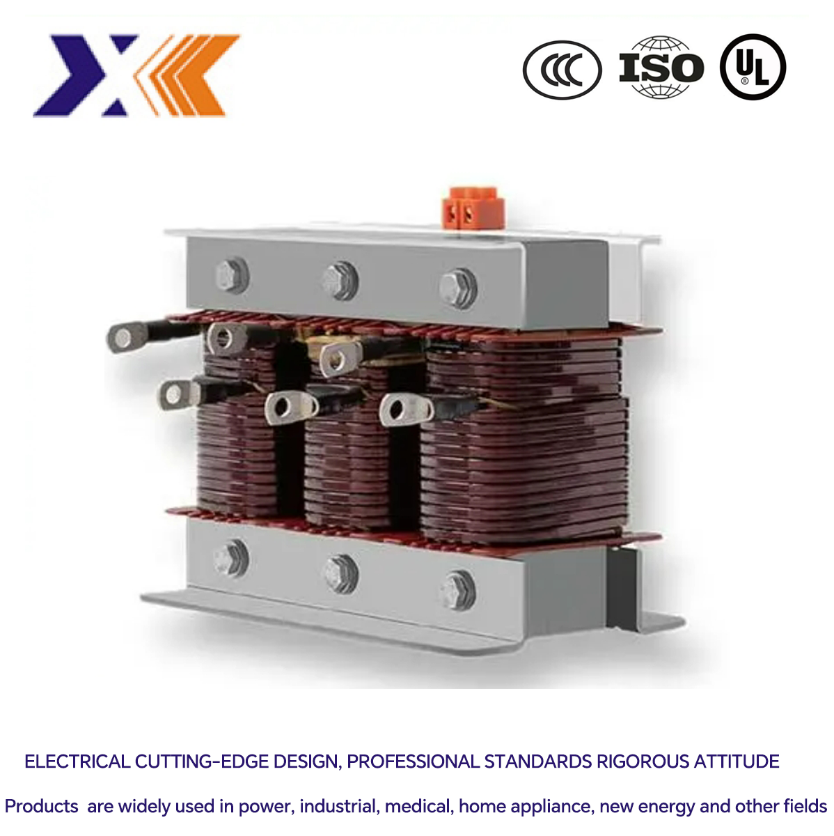 Customized Three Phase Input Reactor Filter Reactor 380v-690v 5a-1250a for Industrial