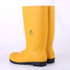 China High-Top Steel Baotou Steel Soled Rain Boots Smashing And Piercing Protective Boots Waterproof Safety Shoes wholesale