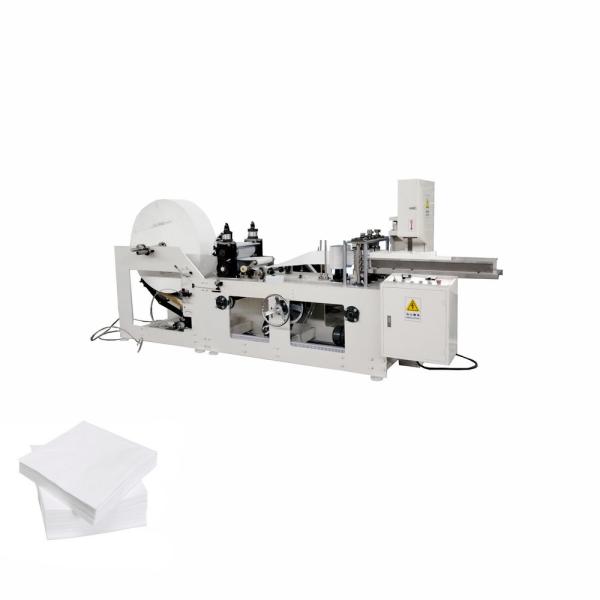 Quality 600 Sheets/Min Frequency Drive Napkin Tissue Paper Making Machine for sale