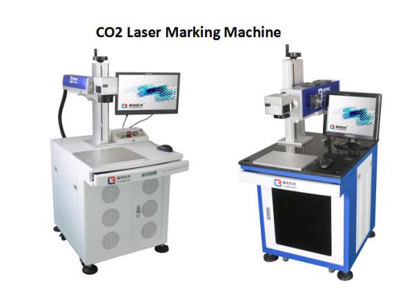 Quality Advanced CO2 Laser Marking Machine With High Stale Laser Power Rotating Marking for sale