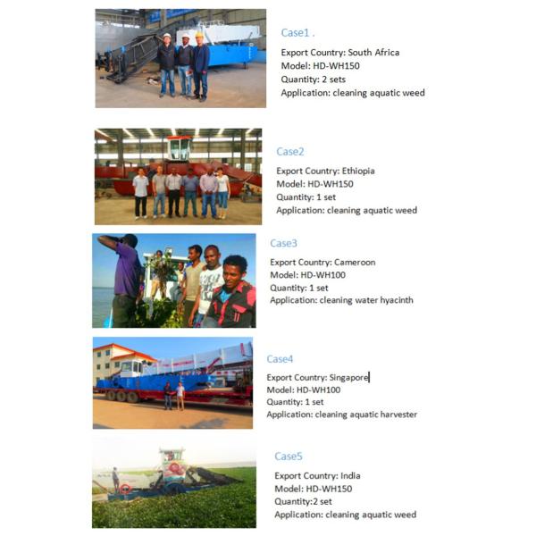 High Efficiency Water Hyacinth Weed Removal Machine