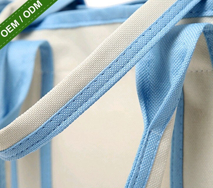 Handmade Canvas Tote Bag ,Leather Handle Canvas Bag,Heavy Canvas Tote Bag,Eco Friendly Shopping Bag Fashion Cheap Cotton