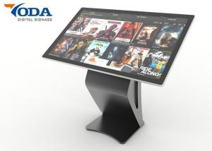 China 43 Inch FHD LCD Touch Screen Kiosk Display Monitor Information Touch Screen Self Service kiosk wholesale