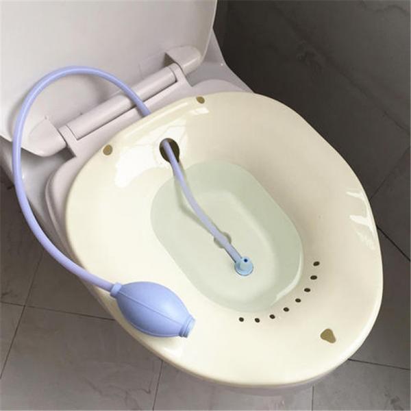 Quality Yoni Steam Seat For Toilet Vaginal Steaming Tub Sitz Bath Basin For Hemorrhoids Soak And Postpartum Care for sale