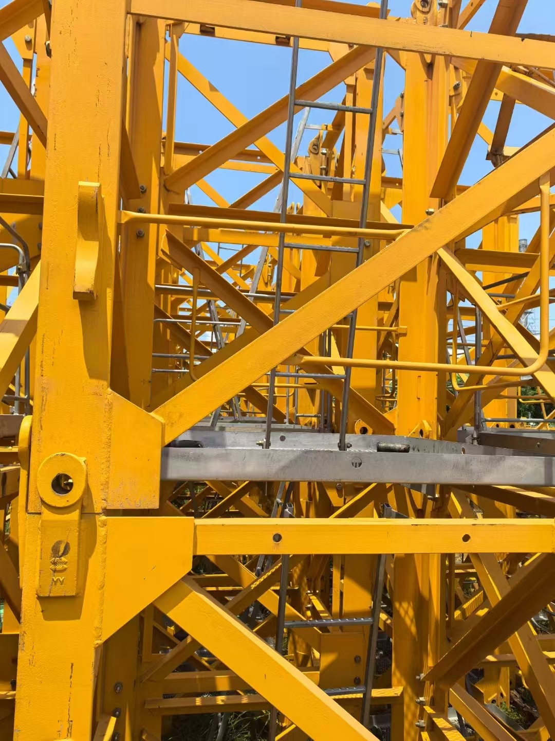 High-Performance Construction Tower Crane With 70m Arm Length And 10 Ton Lifting Capacity From Cpbrothers