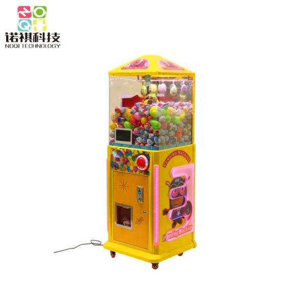 Quality Coin Operated Arcade Vending Machine Lollipop Dispenser Machine With Capsule Gift for sale
