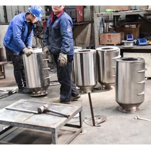 China Permanent Drum Type Magnetic Separator , Magnetic Iron Separator For Feed Processing wholesale