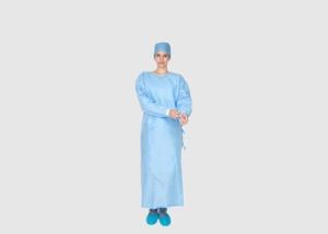 China Alcohol Resistance Disposable Surgical Gown For Personal Health Safety wholesale