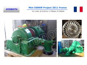 China Medium Head Small Turgo Hydro Turbine / Water Turbine With Generator Governor And Electrical Device on sale