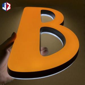 China Backlit LED Acrylic Signage Smooth Line Commercial Advertising wholesale