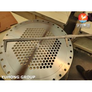 China ASME SA240 SS304 Stainless Steel Tubesheet For Heat Exchanger wholesale